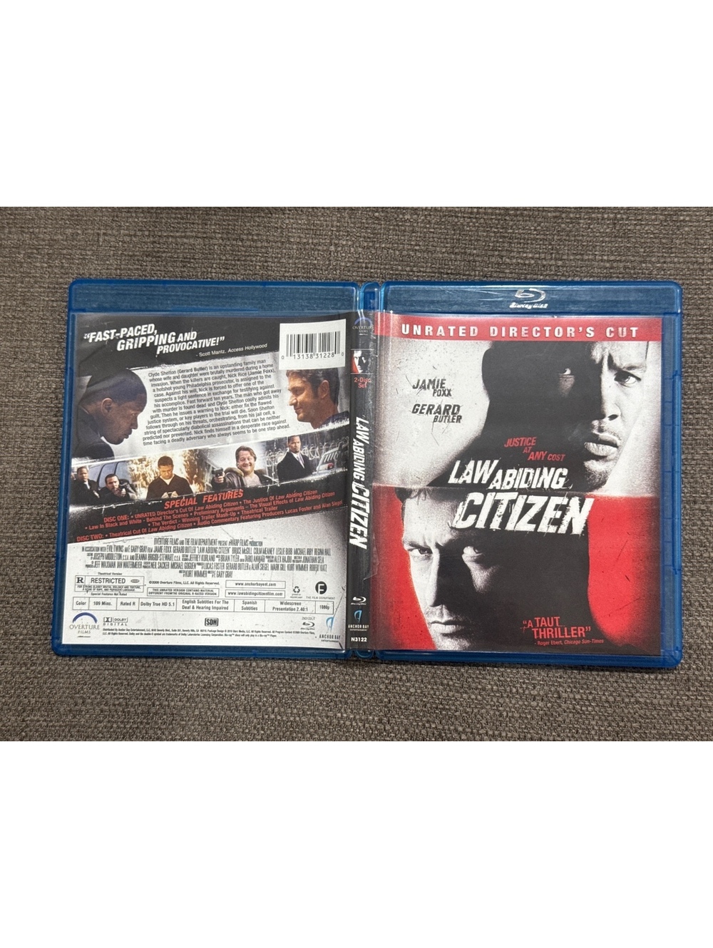 Law Abiding Citizen Blu-ray Disc 2010, 2-Disc Set